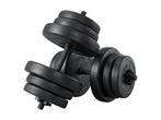 Veiling - Halterset / Dumbells 40 kg - 2-delig - Zandgevuld, Sport en Fitness, Fitnessmaterialen, Nieuw