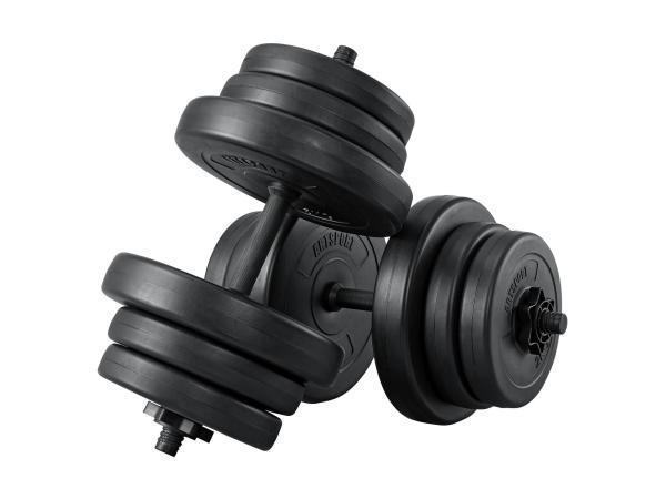 Veiling - Halterset / Dumbells 40 kg - 2-delig - Zandgevuld, Sport en Fitness, Fitnessmaterialen