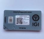 1 pcs Diamant (Natuurlijk) - 1.01 ct - Rond - E - VVS1 -