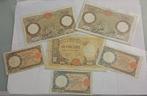 Italie. - 6 banconote Lire 1930/40, Timbres & Monnaies