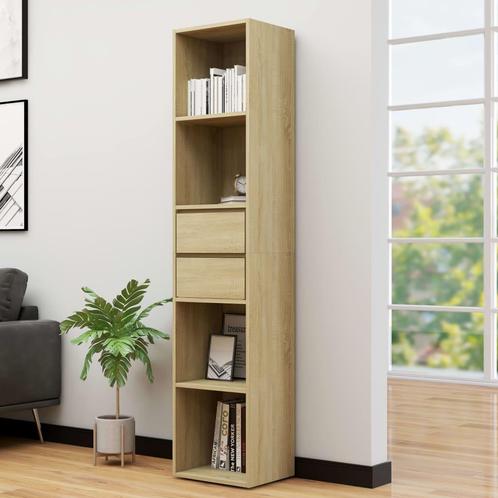 vidaXL Boekenkast 36x30x171 cm bewerkt hout sonoma, Huis en Inrichting, Kasten | Boekenkasten, Nieuw, Verzenden