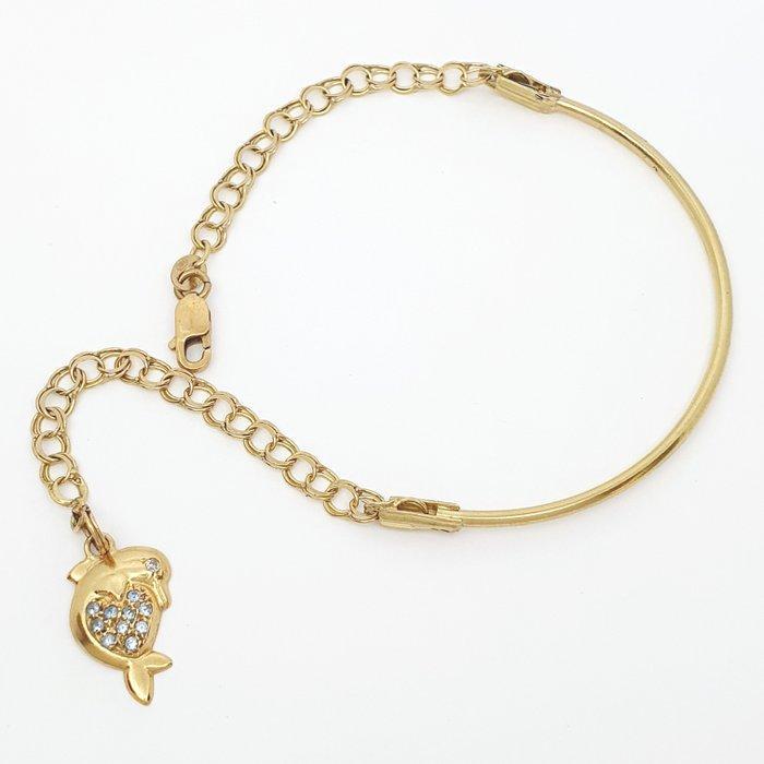 Armband - 18 karaat Geel goud, Handtassen en Accessoires, Armbanden