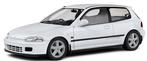 Solido 1:18 - Modelauto - Honda Civic (EG6) - 1991, white, Nieuw