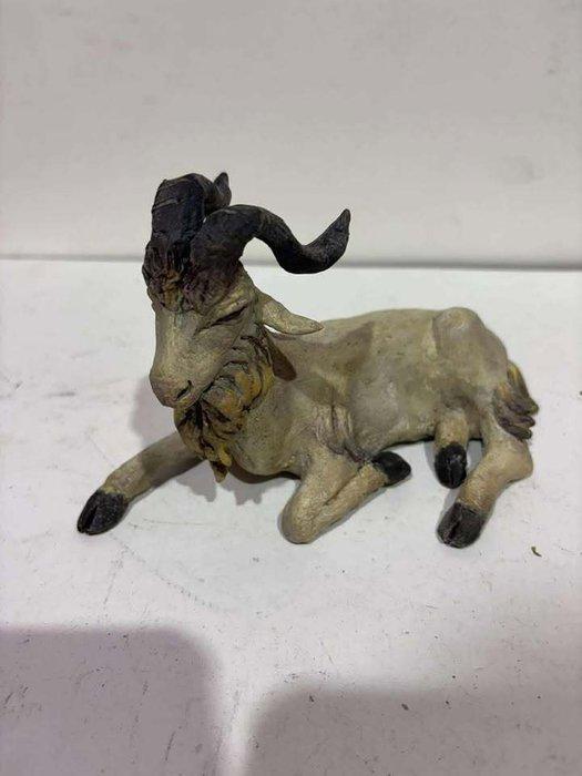 sculptuur, Presepe Napoletano - Caprone - Inizio XX secolo -, Antiquités & Art, Art | Art non-occidental