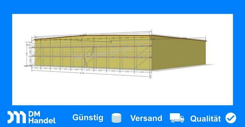 200m2 échafaudage multidirectionnel steiger avec livraison, Doe-het-zelf en Bouw, Steigers, Verzenden