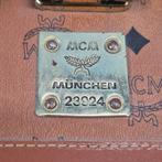 Mcm - Vintage Reisekoffer / Hartschalenkoffer – Cognac, Antiek en Kunst