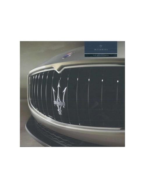 2014 MASERATI LA MASERATI PROGRAMMA BROCHURE ENGELS, Boeken, Auto's | Folders en Tijdschriften