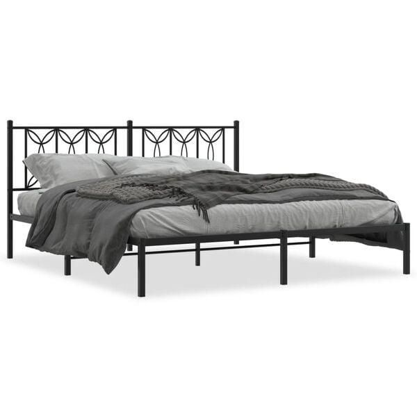 Metaal bed 180x200 cm | OP = OP | 47% Voordeel (bedframe), Huis en Inrichting, Slaapkamer | Bedden, Overige maten, Overige maten