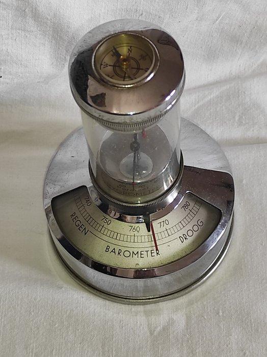 Weerstation - Glass en Chrome - G.H. Rinck, Antiek en Kunst, Antiek | Wandborden en Tegels