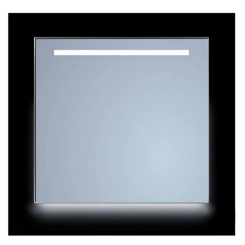 Spiegel Sanicare Q-Mirrors 70x70 cm Vierkant Met Aan De, Doe-het-zelf en Bouw, Sanitair, Bad, Nieuw, Chroom, Ophalen of Verzenden