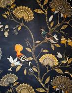 Exclusief Art Deco-behang met Ooievaar - Realistisch, Antiek en Kunst