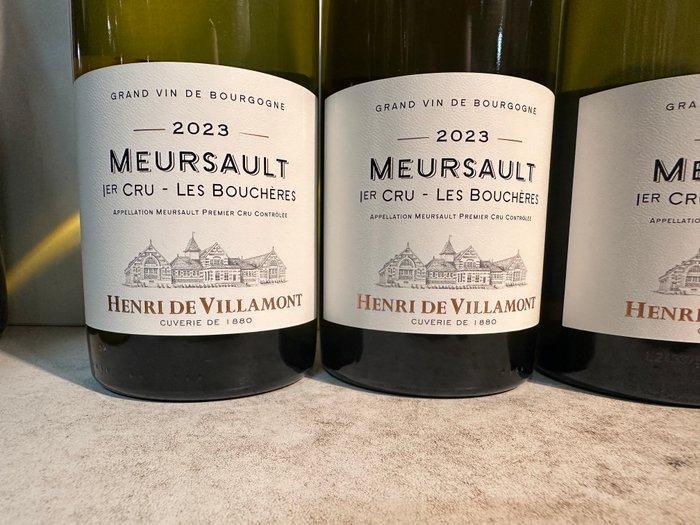 2023 Henri de Villamont Les Bouchères - Meursault 1er Cru, Verzamelen, Wijnen