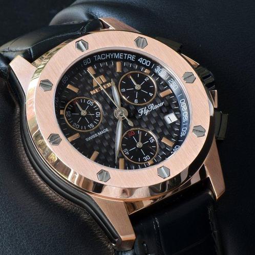 Meyers - Fly Racer Chronograph - Homme - 2020 et après, Handtassen en Accessoires, Horloges | Heren