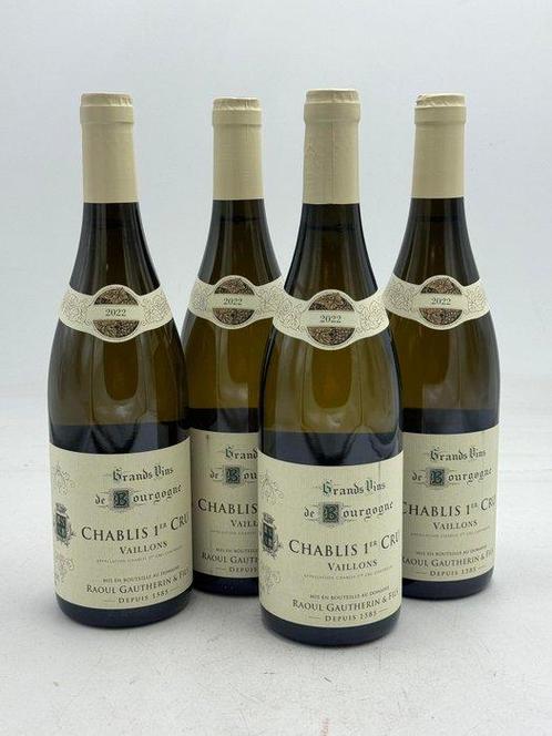 2022 Chablis 1° Cru Vaillons - Raoul Gautherin & Fils -, Collections, Vins