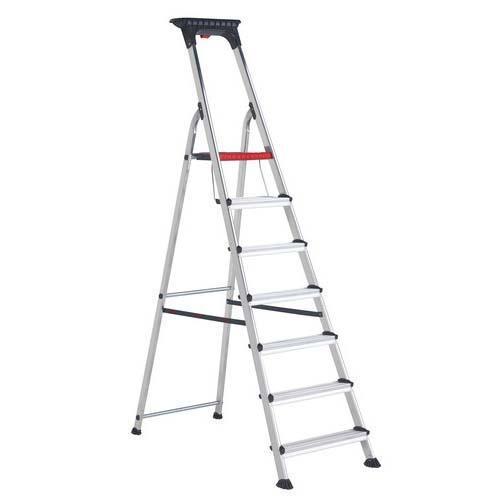 Altrex huishoudtrap Double Decker 7 treden, Doe-het-zelf en Bouw, Ladders en Trappen, Ladder, Nieuw, Minder dan 2 meter, Ophalen of Verzenden