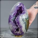 Natuurlijk amethist ei-geode uit Uruguay - Van de hoogste