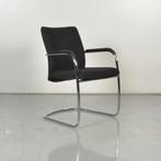 Vergaderstoel Vepa Elise SL - Zwart - Sledeframe, Huis en Inrichting, Stoelen, Ophalen of Verzenden, Gebruikt