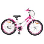 vidaXL Kinderfiets 20 Inch voor 6-11 jaar oud Donkerroze, Fietsen en Brommers, Verzenden, Nieuw