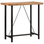 vidaXL Table de bar 110x55x107 cm bois massif dacacia, Huis en Inrichting, Verzenden