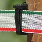 Koltec 40MM LINT WIT GROEN/ROOD 200mtr, Dieren en Toebehoren, Stalling en Weidegang