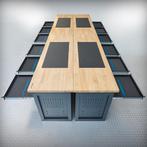 Datona Werkbank PRO - eiken werkblad - 72 lades - 400 cm -, Ophalen of Verzenden