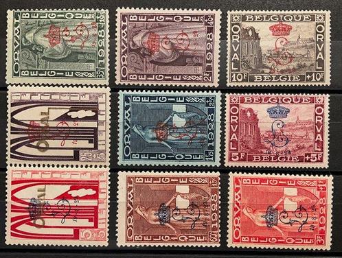 België 1928 - Abbaye dOrval Premier Orval stempel L en, Postzegels en Munten, Postzegels | Europa | België