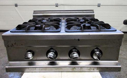 RVS Fornuis met 4 branders, 80cm, gas, M-S0G870, Elektronische apparatuur, Fornuizen