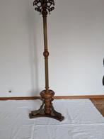 Lampadaire colonne - Bois - Bronzo, Antiquités & Art