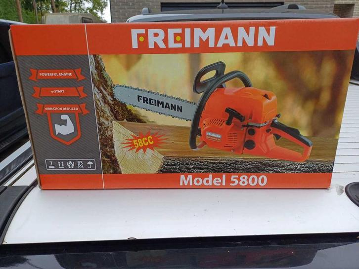 Online veiling - Freimann - 5800 - Chainsaws, Articles professionnels, Machines & Construction | Jardin, Parc & Sylviculture, Enlèvement
