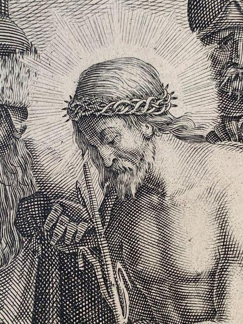 Jacques Callot (1592-1635) - Ecce Homo - lastra grande- rara, Antiek en Kunst, Antiek | Overige Antiek