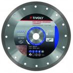 Tivoly disque  diametre segmente laser-acier doux/beton, Doe-het-zelf en Bouw, Nieuw