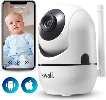 2dekans | kwali.® Babyfoon met Camera en App (Gratis) - beschikbaar voor biedingen