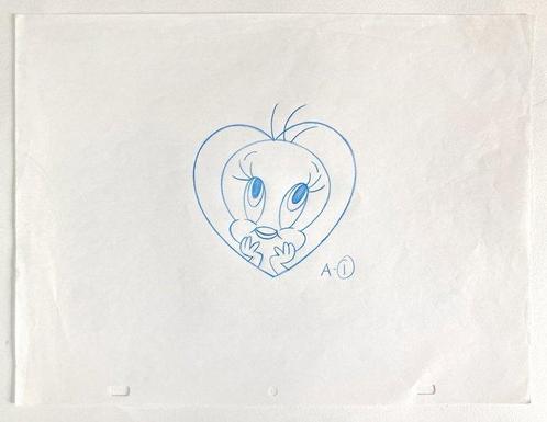 Tweety Bird Original Animation Drawing - (Warner Brothers,, Cd's en Dvd's, Dvd's | Tekenfilms en Animatie