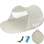 Pop Up strandtent Angelika - grijs, Caravanes & Camping, Accessoires de camping