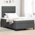 vidaXL Boxspringbed met Matras Donkergrijs Klein, Huis en Inrichting, Verzenden, Nieuw