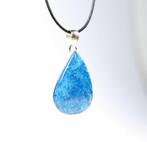 Neonblauwe apatiet grotehanger / cabochon / nieuw- 11.44 g -