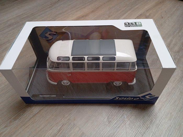 Modelauto - Solido - Volkswagen T1 Samba, Hobby & Loisirs créatifs, Voitures miniatures | 1:5 à 1:12