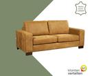 Leren bank Enjoy - 2,5 zits - Kenia Walnut (cognac) - Poten, Antiek en Kunst, Ophalen of Verzenden