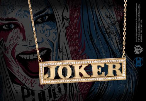 DC Suicide Squad Replica 1/1 Harley Quinns Joker Necklace, Verzamelen, Film en Tv, Ophalen of Verzenden
