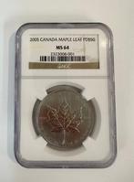 Canada. 50 Dollars 2005 1 oz Canadian Maple Leaf NGC MS64