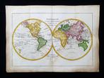 Mappamondo - Wereldkaart / Aardse planisfeer / Globe; A., Boeken, Atlassen en Landkaarten, Nieuw