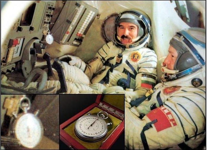 Stoppuhr UdSSR / CCCP - SLAVA Russland - SLAVA - 1970-1979, Antiek en Kunst, Antiek | Wandborden en Tegels