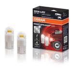 Osram W5W Night Breaker LED GEN2 White 5700K Lampen, Verzenden