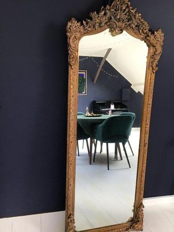 Miroir de sol - sapin, Antiquités & Art