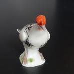 Meissen - Beeldje, Miniatuur Gans zeldzaam - 50 mm -