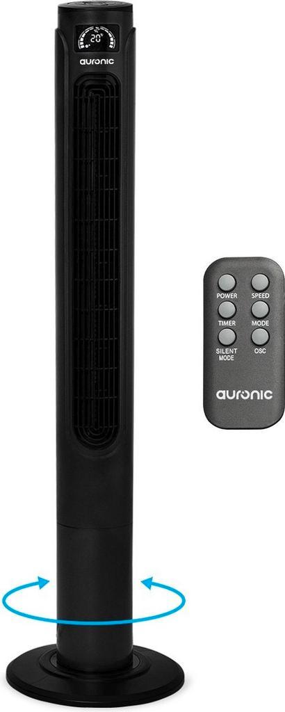 2dekans | Auronic Torenventilator - Staande Ventilator met, Audio, Tv en Foto, Afstandsbedieningen, Ophalen of Verzenden