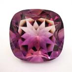 Zonder Minimumprijs Amethist - 50.61 ct - Antwerp Laboratory, Handtassen en Accessoires, Edelstenen, Nieuw