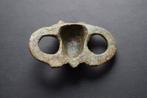 Romain antique Bronze Applique de taureau en bronze romain, Antiek en Kunst