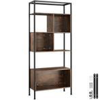 tectake Wandkast Hastings 75x31x170,5cm - Industrieel hout d, Huis en Inrichting, Verzenden, Nieuw