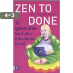 Zen to done 9789052616919 L. Babauta, Boeken, Verzenden, Gelezen, L. Babauta